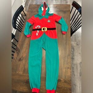 Cat & Jack Festive Elf Costume - Red and Green
